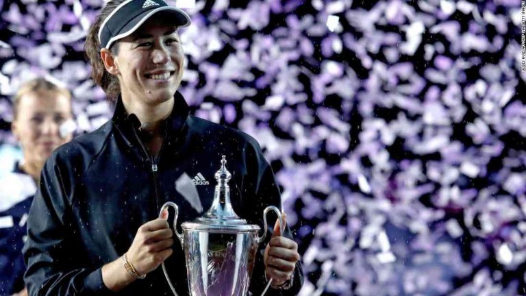 Garbiñe Muguruza wins first-ever WTA Finals