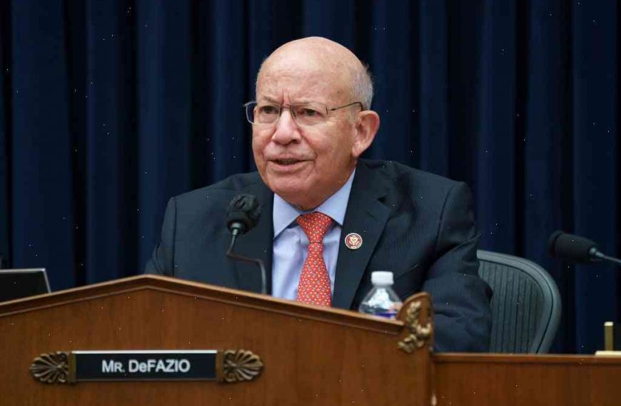 Oregon Rep. Peter DeFazio confirms he won’t seek reelection after nearly 30 years in Congress